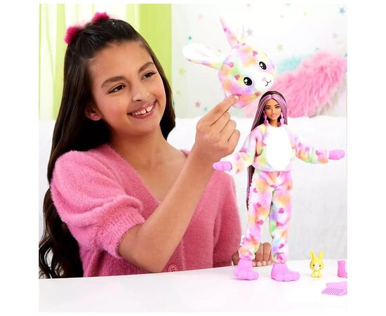 Кукла Barbie Cutie Reveal серии Цветные пушистики – далматинец (HRK41), изображение 6 Кукла Barbie Cutie Reveal серии Цветные пушистики – далматинец (HRK41), изображение 6