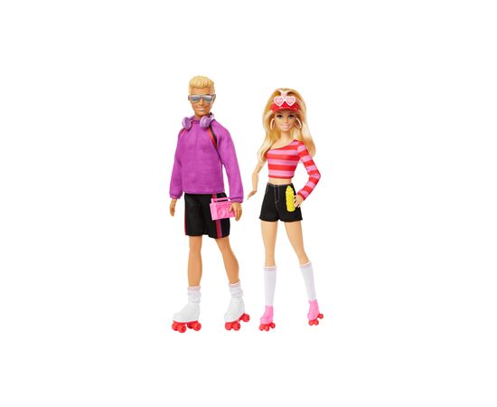 Лялька Barbie набір Барбі та Кен На роликах удвох (HXK90)