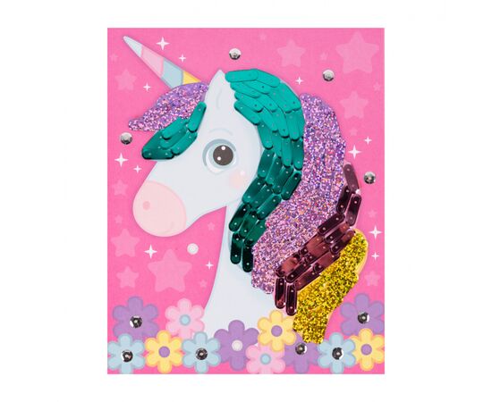 Набор для творчества 1 вересня Единорог Аппликация фигурными пайетками (954585), изображение 3 Набор для творчества 1 вересня Единорог Аппликация фигурными пайетками (954585), изображение 3
