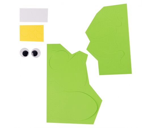 Набор для творчества 1 вересня Лягушонок Пазл из фоамирана ЕВА (954577), изображение 2 Набор для творчества 1 вересня Лягушонок Пазл из фоамирана ЕВА (954577), изображение 2