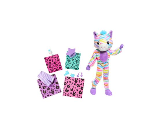 Кукла Barbie Cutie Reveal серии Цветные пушистики – зебра (HRK39), изображение 3 Кукла Barbie Cutie Reveal серии Цветные пушистики – зебра (HRK39), изображение 3