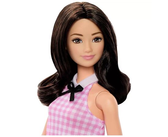 Кукла Barbie Модница в нежном платье в клетку (HRH21), изображение 3 Кукла Barbie Модница в нежном платье в клетку (HRH21), изображение 3