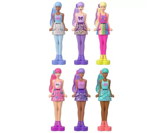Лялька Barbie Мінілялечка Color Reveal серії Mini BarbieLand (сюрприз) (HYF28), зображення 4 Лялька Barbie Мінілялечка Color Reveal серії Mini BarbieLand (сюрприз) (HYF28), зображення 4