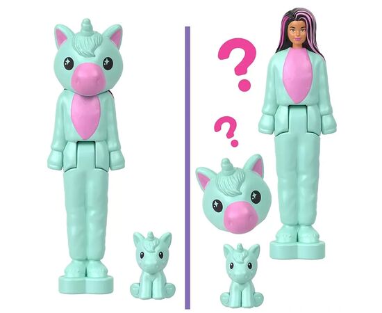 Кукла Barbie Миникуколка Color Reveal серии Mini BarbieLand (сюрприз) (HYM25), изображение 2 Кукла Barbie Миникуколка Color Reveal серии Mini BarbieLand (сюрприз) (HYM25), изображение 2