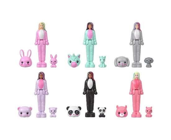Кукла Barbie Миникуколка Color Reveal серии Mini BarbieLand (сюрприз) (HYM25), изображение 6 Кукла Barbie Миникуколка Color Reveal серии Mini BarbieLand (сюрприз) (HYM25), изображение 6