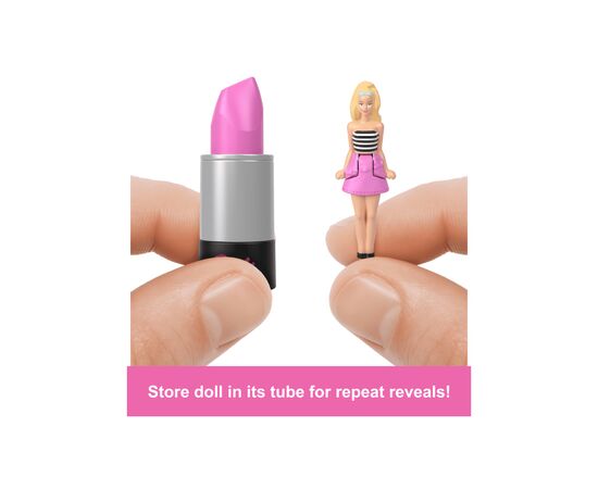 Кукла Barbie Миникуколка Модница серии Mini BarbieLand (сюрприз) (HYF19), изображение 6 Кукла Barbie Миникуколка Модница серии Mini BarbieLand (сюрприз) (HYF19), изображение 6
