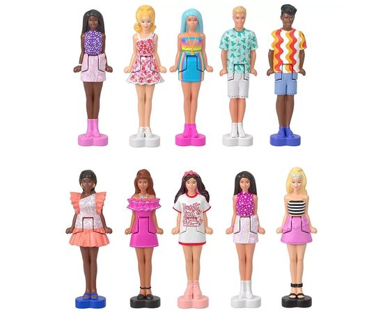 Кукла Barbie Миникуколка Модница серии Mini BarbieLand (сюрприз) (HYF19), изображение 7 Кукла Barbie Миникуколка Модница серии Mini BarbieLand (сюрприз) (HYF19), изображение 7