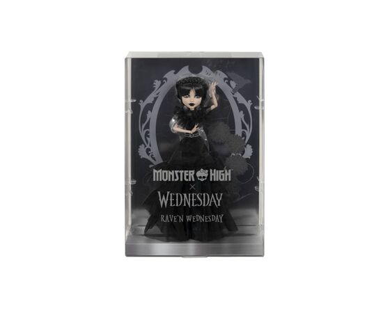 Кукла Monster High коллекционная Венздей Танцы Rave N (HXJ03), изображение 6 Кукла Monster High коллекционная Венздей Танцы Rave N (HXJ03), изображение 6