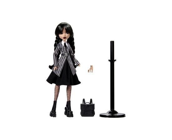 Кукла Monster High коллекционная Венздей в школьной форме (HXJ04), изображение 5 Кукла Monster High коллекционная Венздей в школьной форме (HXJ04), изображение 5