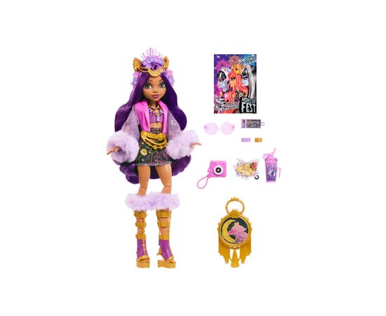 Кукла Monster High Клодин Монстро-фестиваль (HXH80), изображение 4 Кукла Monster High Клодин Монстро-фестиваль (HXH80), изображение 4