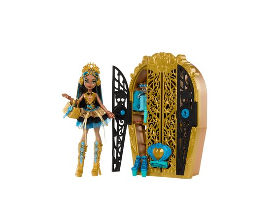 Лялька Monster High Набір-сюрприз Жахо-секрети Клео серії Таємниці монстрів (HXH86)
