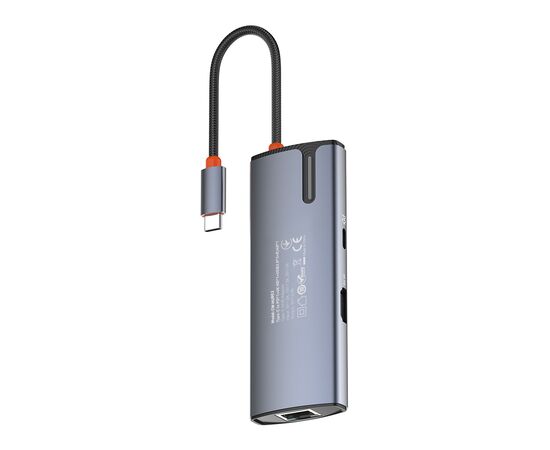 Порт-репликатор ColorWay Docking Station USB-C 6-в-1 Type C PD 100W/USB3.0х3/HDMI 4К/RJ45 (CW-HUB02), изображение 8 Порт-репликатор ColorWay Docking Station USB-C 6-в-1 Type C PD 100W/USB3.0х3/HDMI 4К/RJ45 (CW-HUB02), изображение 8