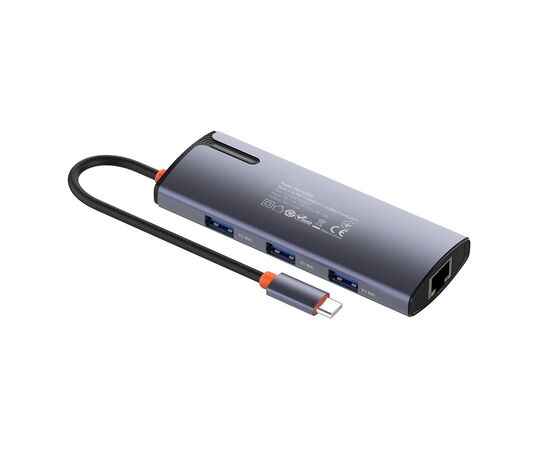 Порт-репликатор ColorWay Docking Station USB-C 6-в-1 Type C PD 100W/USB3.0х3/USB2.0/RJ45 (CW-HUB03), изображение 7 Порт-репликатор ColorWay Docking Station USB-C 6-в-1 Type C PD 100W/USB3.0х3/USB2.0/RJ45 (CW-HUB03), изображение 7