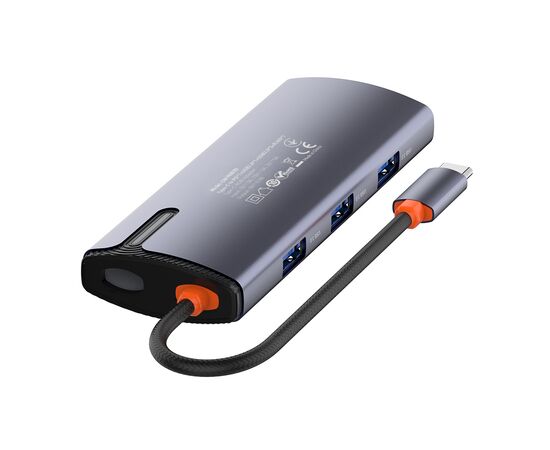 Порт-репликатор ColorWay Docking Station USB-C 6-в-1 Type C PD 100W/USB3.0х3/USB2.0/RJ45 (CW-HUB03), изображение 9 Порт-репликатор ColorWay Docking Station USB-C 6-в-1 Type C PD 100W/USB3.0х3/USB2.0/RJ45 (CW-HUB03), изображение 9