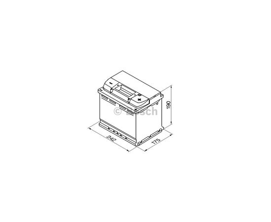 Аккумулятор автомобильный Bosch 60А (0 092 S40 050), изображение 6 Аккумулятор автомобильный Bosch 60А (0 092 S40 050), изображение 6