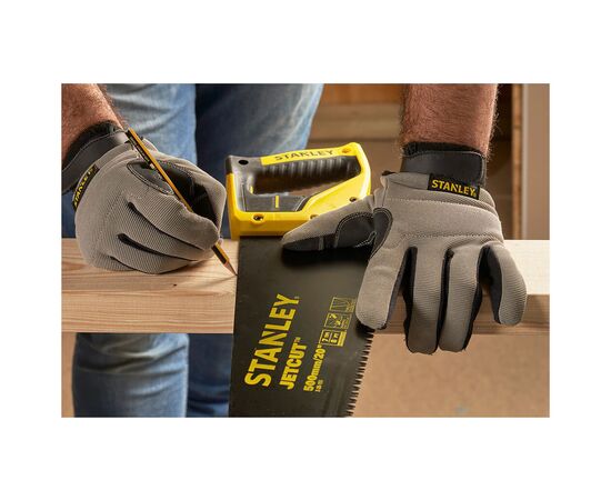 Ножовка Stanley APPLIFLON с закаленными зубьями, L=500мм, 7 tpi (2-20-151), изображение 4 Ножовка Stanley APPLIFLON с закаленными зубьями, L=500мм, 7 tpi (2-20-151), изображение 4