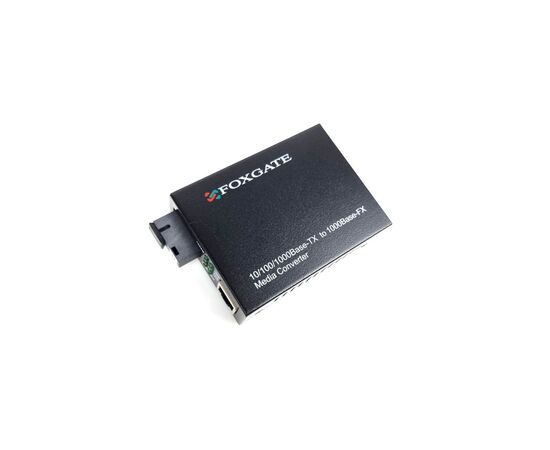 Медіаконвертер EC-Q-1G-1SM-1550nm-20-LFP FoxGate, зображення 2 Медіаконвертер EC-Q-1G-1SM-1550nm-20-LFP FoxGate, зображення 2