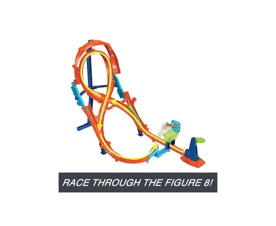 Автотрек Hot Wheels Вертикальная восьмерка (HMB15), изображение 2 Автотрек Hot Wheels Вертикальная восьмерка (HMB15), изображение 2