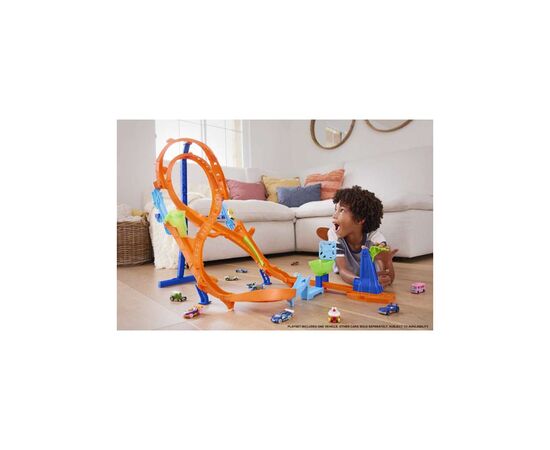 Автотрек Hot Wheels Вертикальная восьмерка (HMB15), изображение 6 Автотрек Hot Wheels Вертикальная восьмерка (HMB15), изображение 6