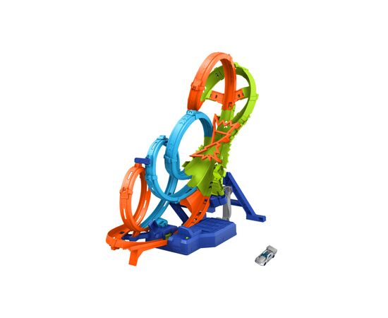 Автотрек Hot Wheels Безумные виражи и петли (HXR70)