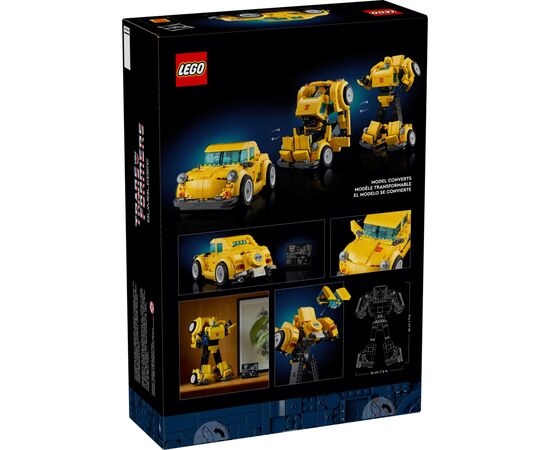 Конструктор LEGO Icons Трансформери Бамблбі 950 деталей (10338), зображення 10 Конструктор LEGO Icons Трансформери Бамблбі 950 деталей (10338), зображення 10