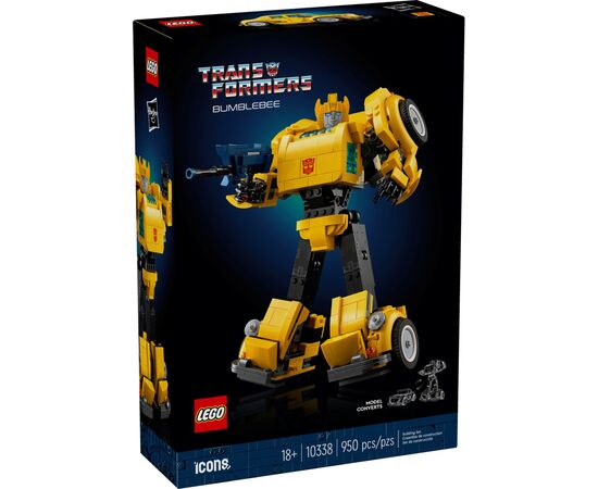 Конструктор LEGO Icons Transformers Bumblebee 950 parts (10338)