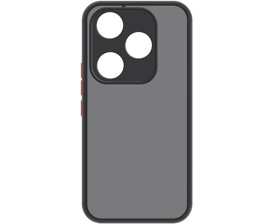Чехол для мобильного телефона MAKE Xiaomi Poco F6 Frame Black (MCF-XPF6BK)