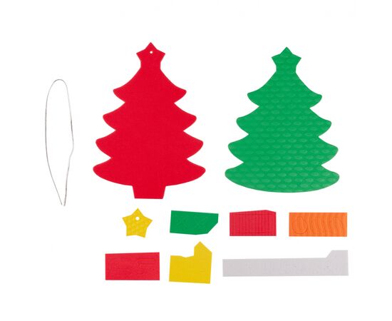 Набор для творчества 1 вересня Елка Аппликация текстурная (954540), изображение 2 Набор для творчества 1 вересня Елка Аппликация текстурная (954540), изображение 2