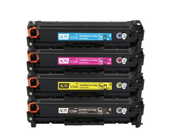 Картридж ACO HP CC532A (304A) Yellow (ACO-CC532A), изображение 2 Картридж ACO HP CC532A (304A) Yellow (ACO-CC532A), изображение 2