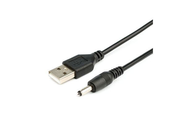 Кабель живлення USB AM to 3.5DC 1.0m 2A black Atcom (10035)