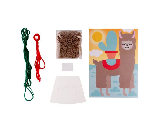 Набор для творчества 1 вересня Лама Аппликация из пряжи (954563), изображение 2 Набор для творчества 1 вересня Лама Аппликация из пряжи (954563), изображение 2