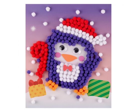 Набор для творчества 1 вересня Пингвин Аппликация с помпонами (954545), изображение 3 Набор для творчества 1 вересня Пингвин Аппликация с помпонами (954545), изображение 3