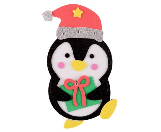 Набор для творчества 1 вересня Пингвин Аппликация фоамиран ЭВА (954528), изображение 3