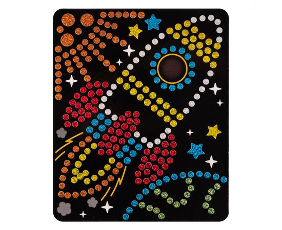 Набор для творчества 1 вересня Ракета Аппликация с 3D голографическими стикерами (954570), изображение 3 Набор для творчества 1 вересня Ракета Аппликация с 3D голографическими стикерами (954570), изображение 3