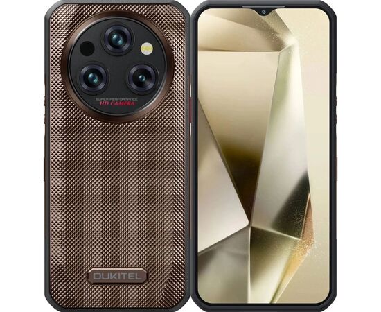 Мобильный телефон OUKITEL WP35 8/256GB Brown (6931940753814)