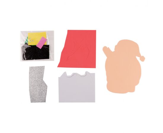 Набор для творчества 1 вересня Санта Аппликация фоамиран ЭВА (954529), изображение 2 Набор для творчества 1 вересня Санта Аппликация фоамиран ЭВА (954529), изображение 2