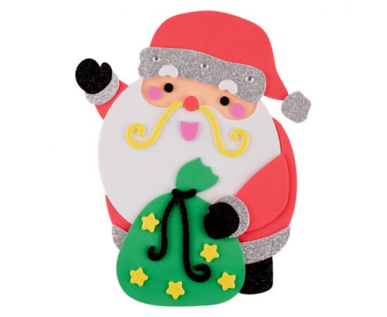 Набор для творчества 1 вересня Санта Аппликация фоамиран ЭВА (954529), изображение 3 Набор для творчества 1 вересня Санта Аппликация фоамиран ЭВА (954529), изображение 3