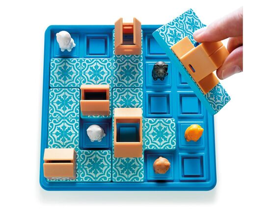 Настольная игра Smart Games Кошки в коробках (SG 450 UKR), изображение 3 Настольная игра Smart Games Кошки в коробках (SG 450 UKR), изображение 3