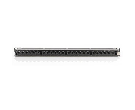 Патч-панель 19" 24xRJ-45 STP cat.6A, 0.5U Digitus (DN-91624S-SL-EA), изображение 4 Патч-панель 19" 24xRJ-45 STP cat.6A, 0.5U Digitus (DN-91624S-SL-EA), изображение 4