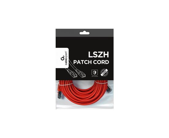 Патч-корд 20м S/FTP Cat 6A CU LSZH red Cablexpert (PP6A-LSZHCU-R-20M), зображення 3 Патч-корд 20м S/FTP Cat 6A CU LSZH red Cablexpert (PP6A-LSZHCU-R-20M), зображення 3