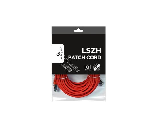 Патч-корд 15м S/FTP Cat 6A CU LSZH red Cablexpert (PP6A-LSZHCU-R-15M), зображення 3 Патч-корд 15м S/FTP Cat 6A CU LSZH red Cablexpert (PP6A-LSZHCU-R-15M), зображення 3
