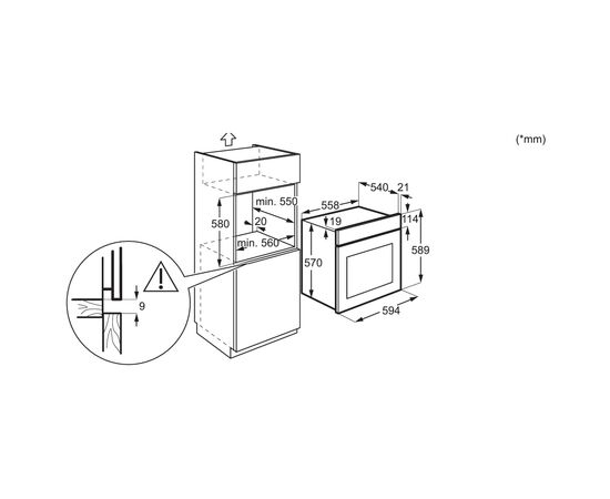 Духовой шкаф Electrolux EOD5H70BX, изображение 10 Духовой шкаф Electrolux EOD5H70BX, изображение 10