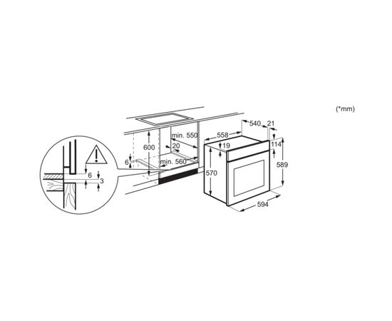 Духовой шкаф Electrolux EOD5H70BZ, изображение 9 Духовой шкаф Electrolux EOD5H70BZ, изображение 9