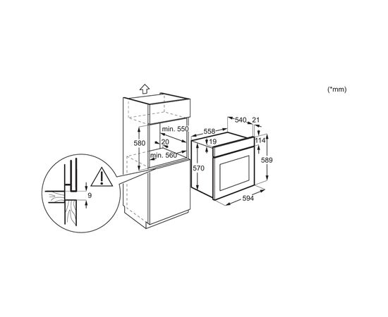 Духовой шкаф Electrolux KODEC70BZ, изображение 10 Духовой шкаф Electrolux KODEC70BZ, изображение 10