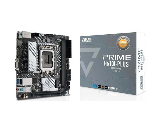 Материнська плата ASUS PRIME H610I-PLUS-CSM, зображення 7 Материнська плата ASUS PRIME H610I-PLUS-CSM, зображення 7