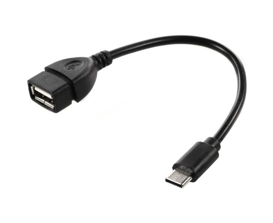 Переходник OTG USB 2.0 AF to Micro 5P YT Black Blister Voltronic (37681)
