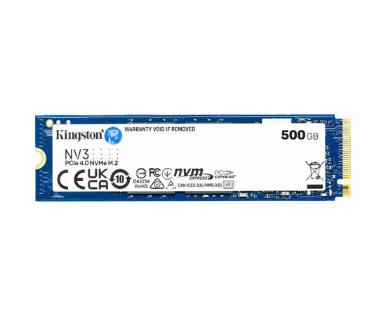 Накопитель SSD M.2 2280 500GB Kingston (SNV3S/500G)