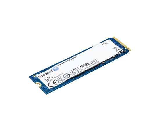Накопитель SSD M.2 2280 2TB Kingston (SNV3S/2000G), изображение 2 Накопитель SSD M.2 2280 2TB Kingston (SNV3S/2000G), изображение 2