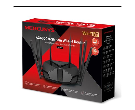 Маршрутизатор Mercusys MR90X, изображение 3 Маршрутизатор Mercusys MR90X, изображение 3