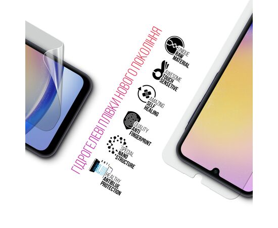 Плівка захисна Armorstandart Kit Clear + Anti-Blue Samsung A25 5G (A256) (ARM80686), зображення 3